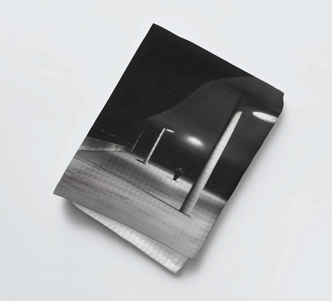 Notturno di solitudine canovaccio da cucina da Black & White