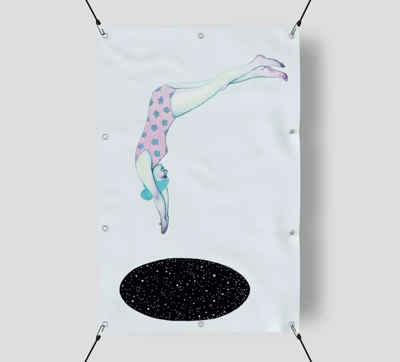 Into The Unknown telo in pvc da Natalie Foss