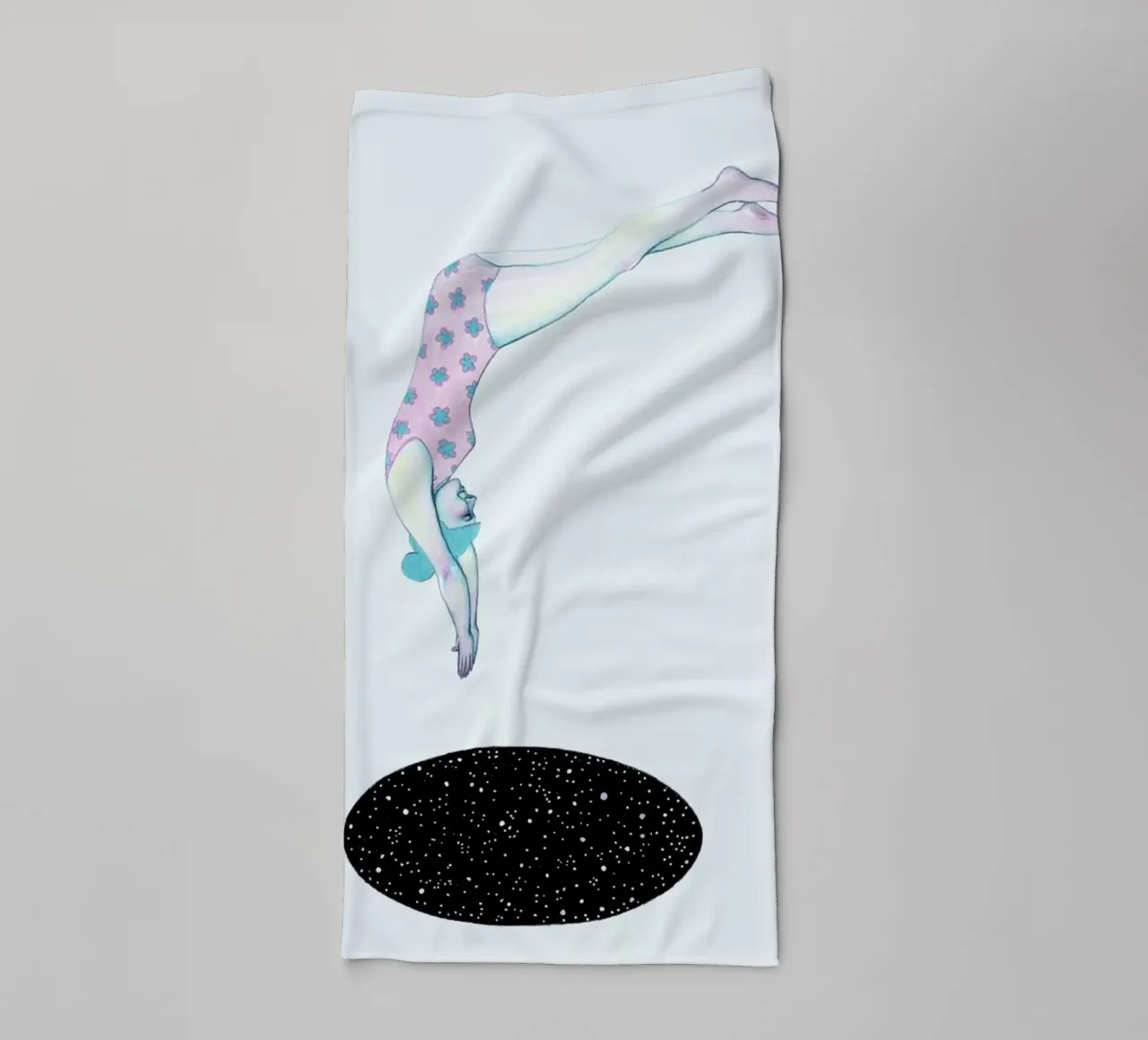 Into The Unknown asciugamano da bagno da Natalie Foss