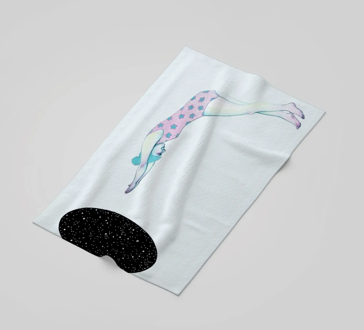 Into The Unknown beach towel by Natalie Foss
