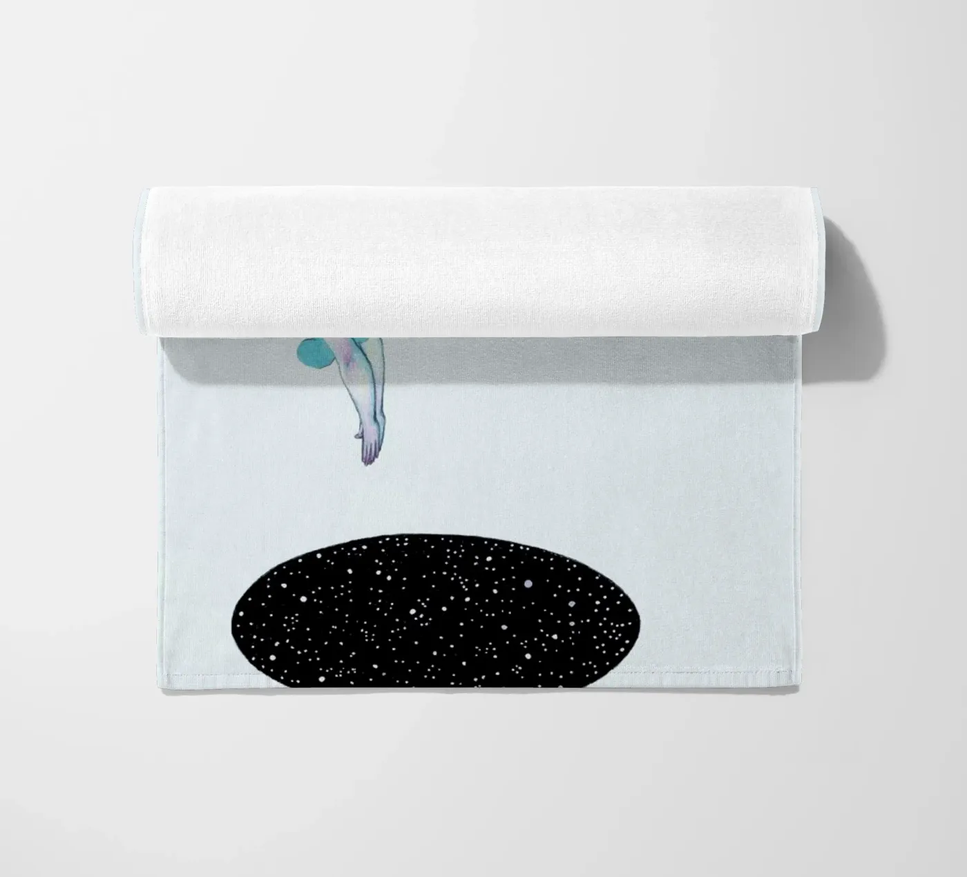 Into The Unknown beach towel by Natalie Foss