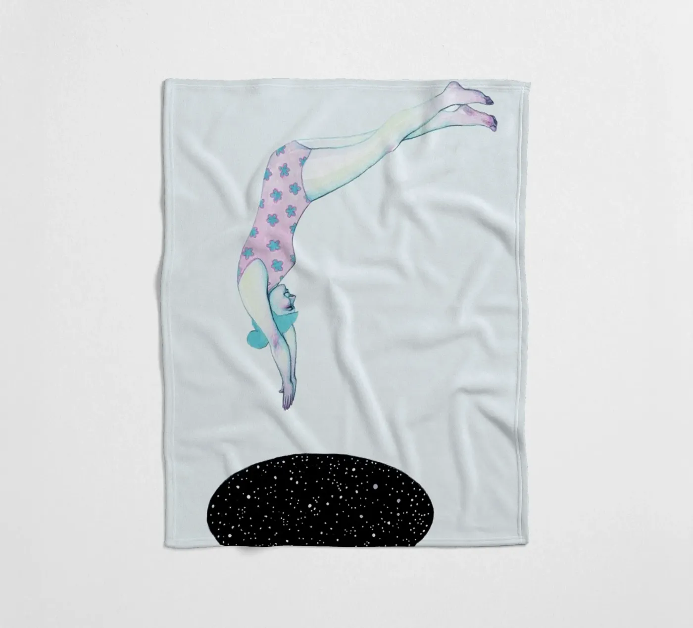 Into The Unknown Fleecedecke von Natalie Foss