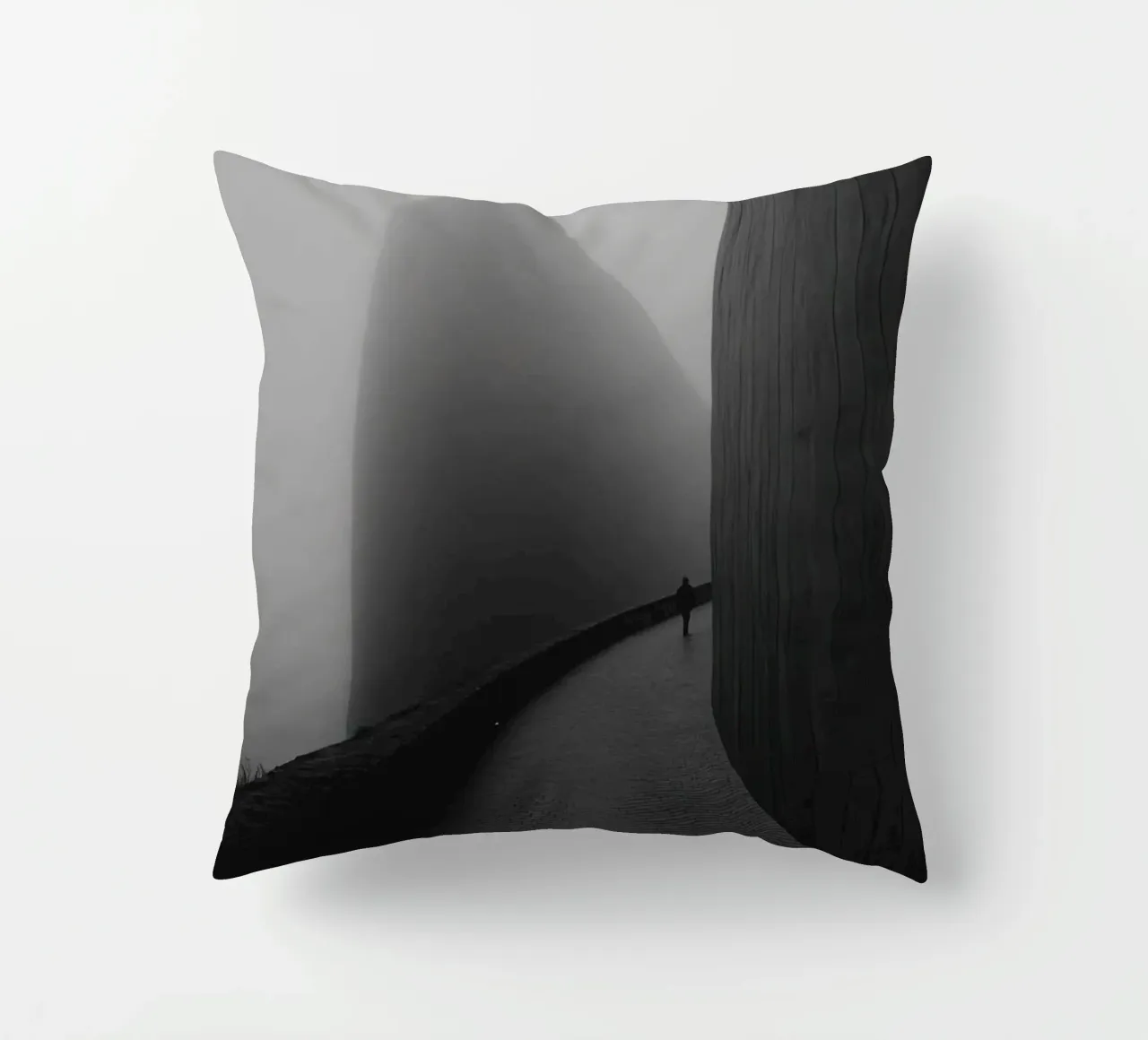 Brume Architecturale decorative cushion by Black & White