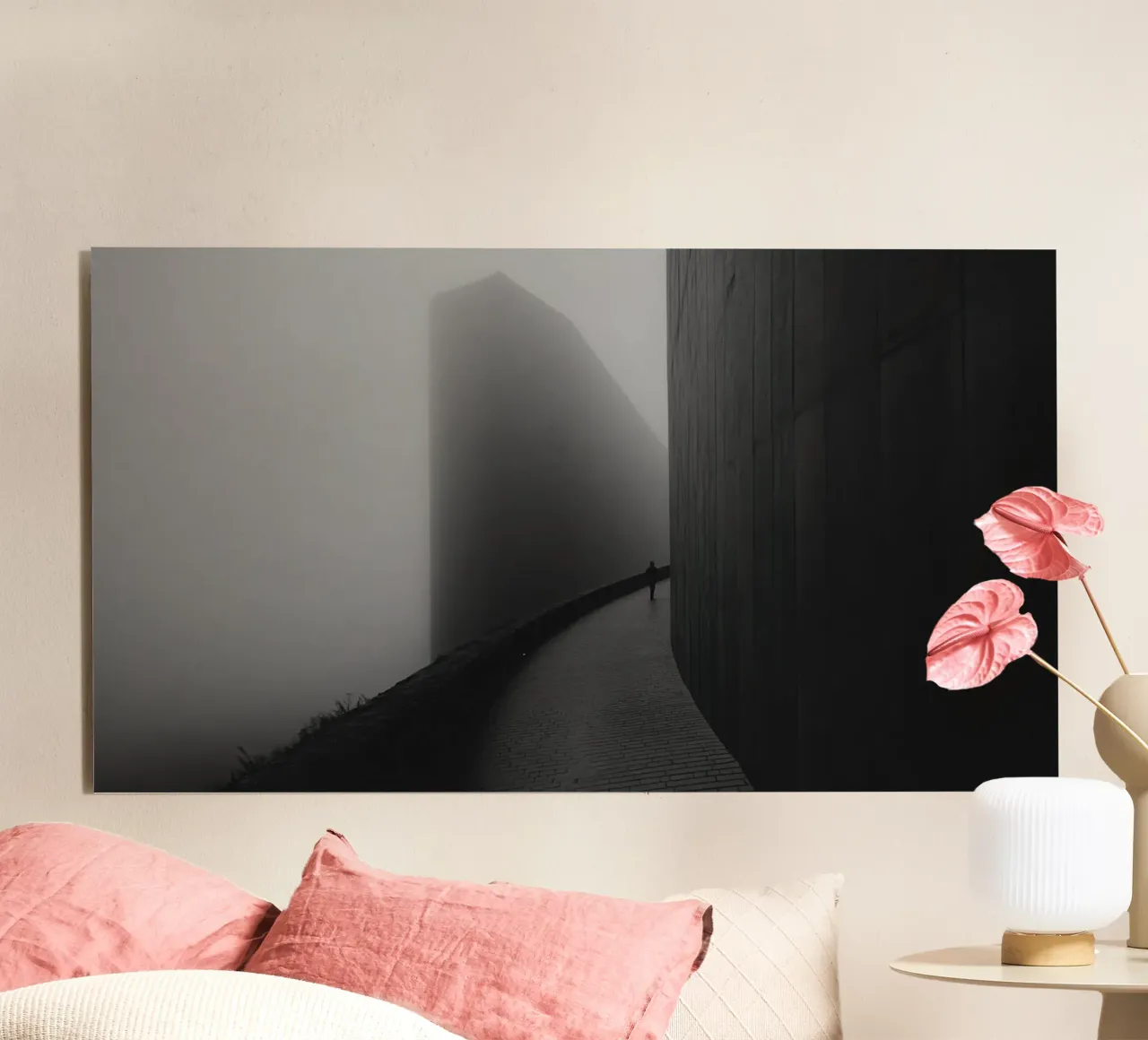 Brume Architecturale Alu-Dibond von Black & White