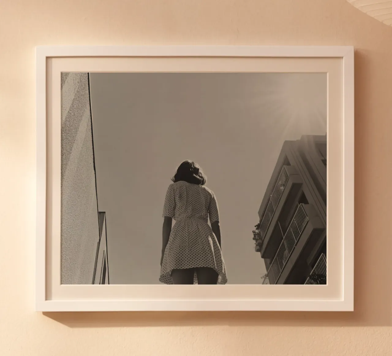 Abito bianco e nero poster da Black & White