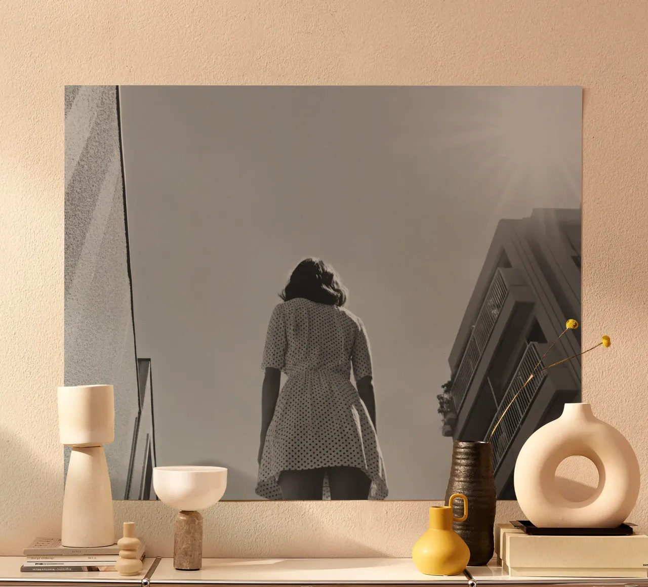 Abito bianco e nero poster da Black & White