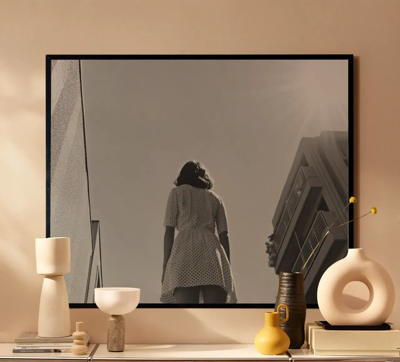 Abito bianco e nero poster da Black & White