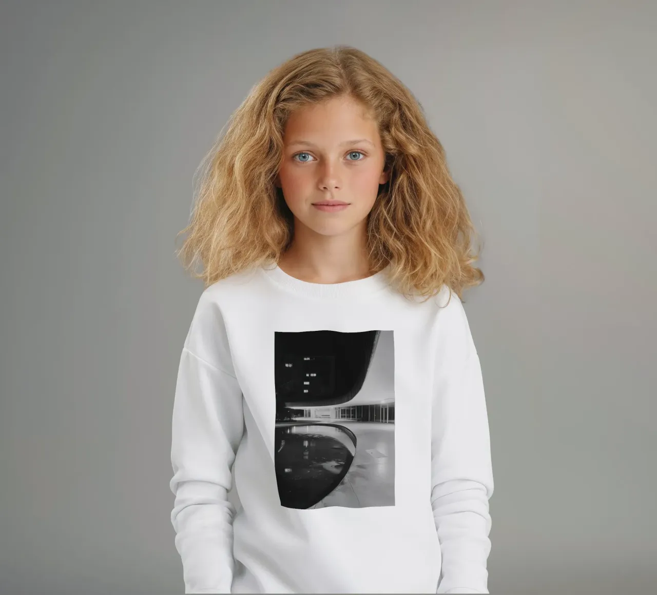 Riflessi modernisti felpa bambino da Black & White