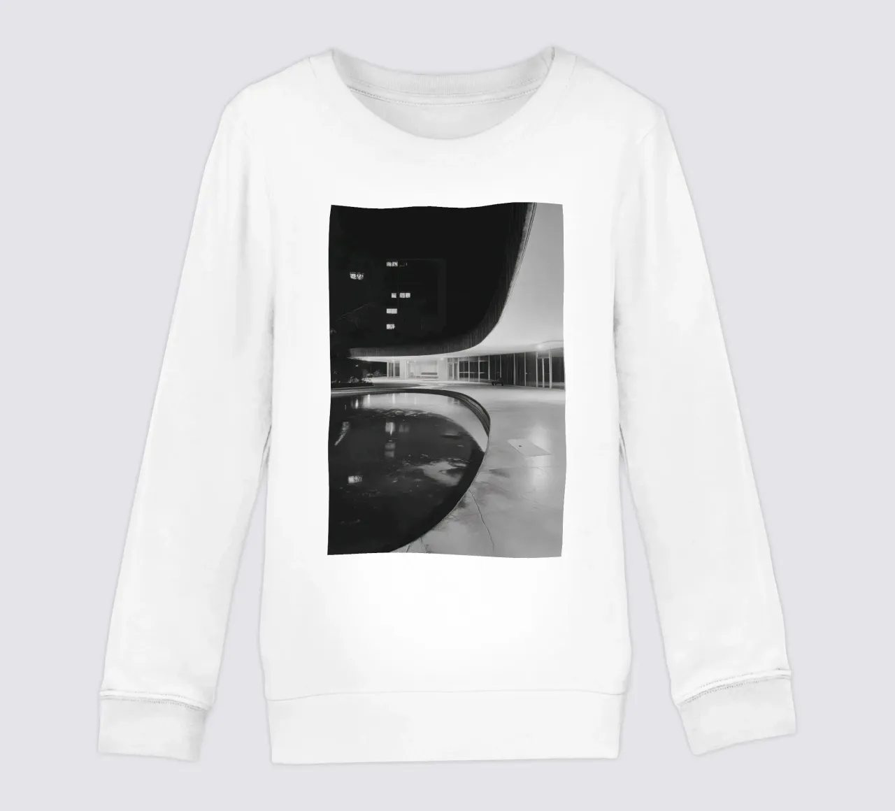 Riflessi modernisti felpa bambino da Black & White