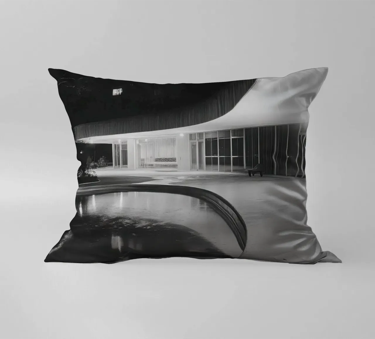 Riflessi modernisti cuscino da Black & White
