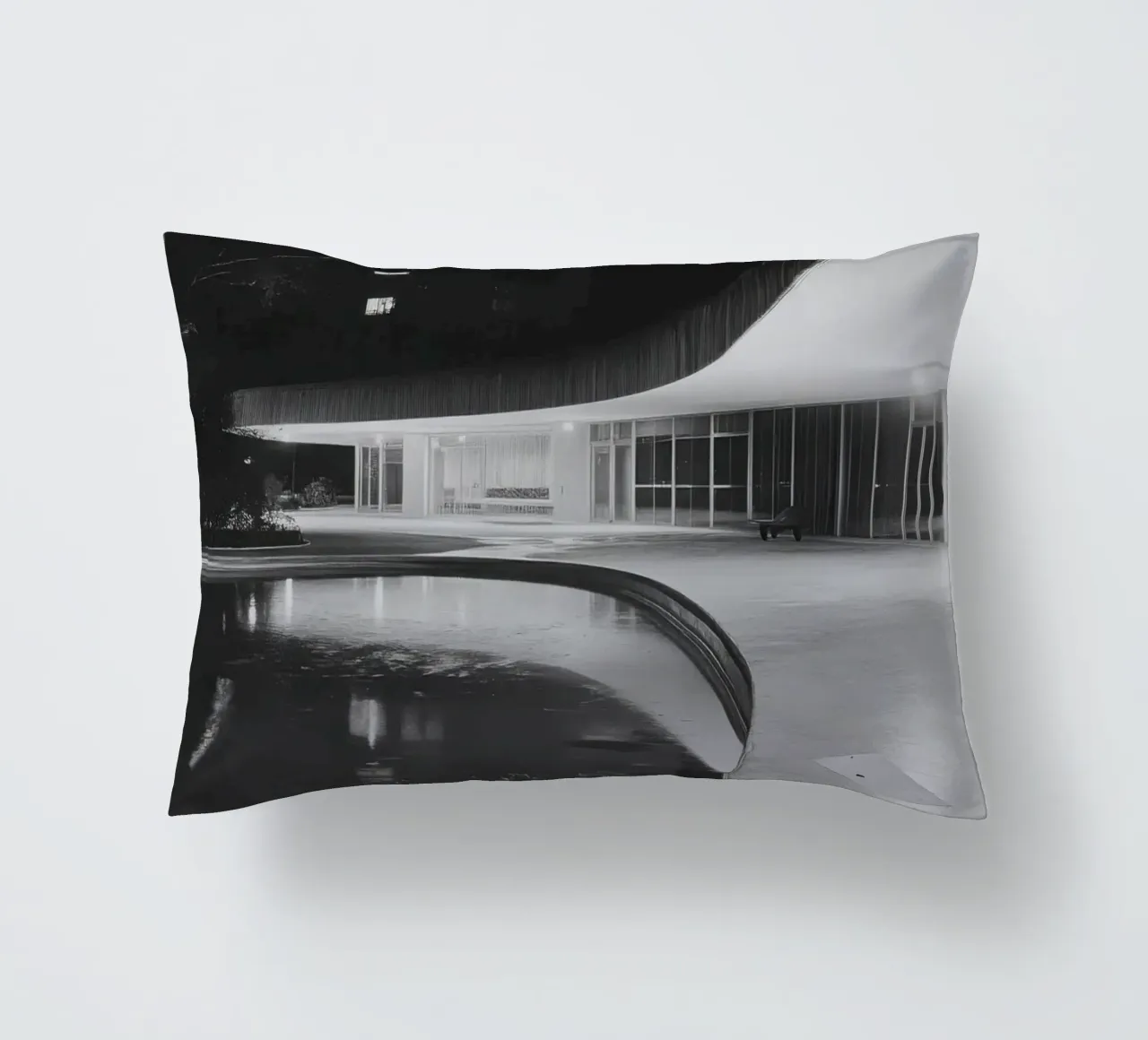 Riflessi modernisti cuscino da Black & White