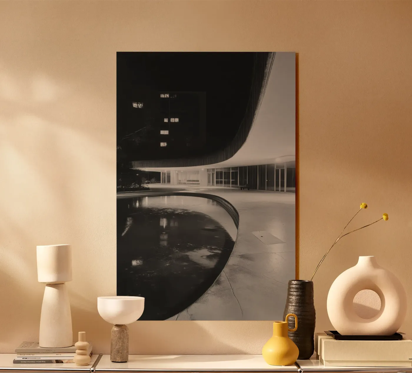 Reflets Modernistes plexiglass da Black & White