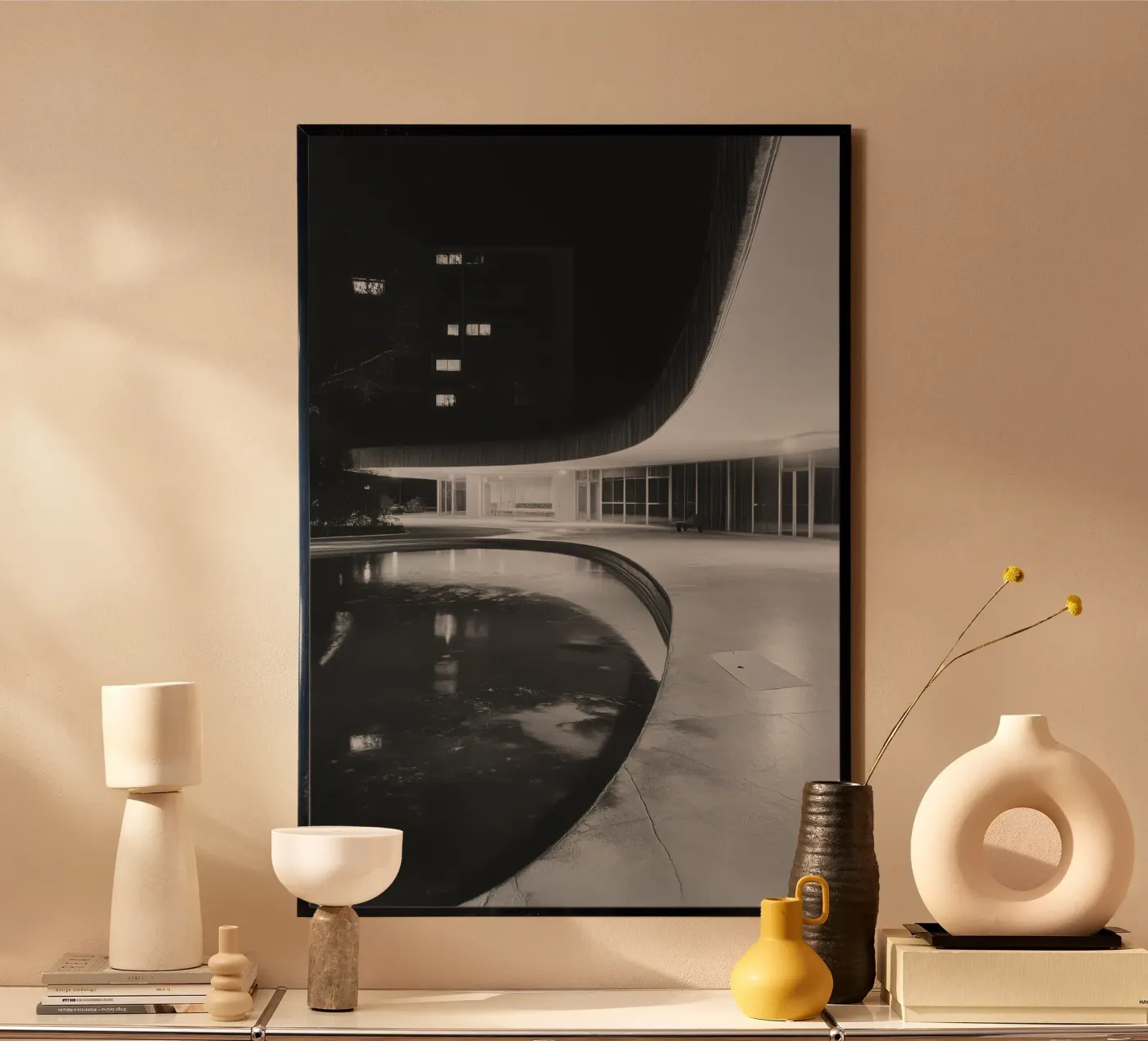 Riflessi modernisti poster da Black & White