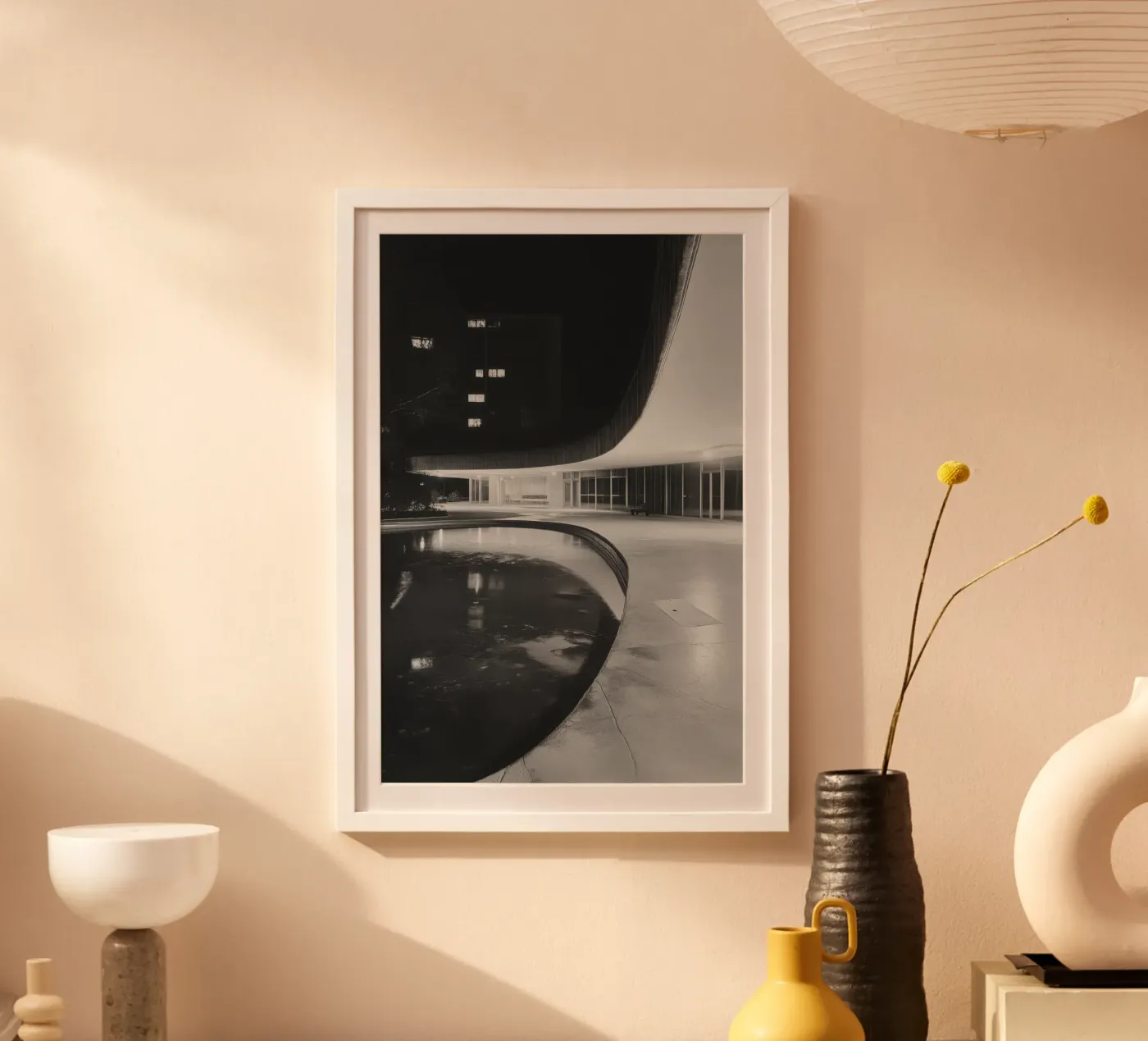 Riflessi modernisti poster da Black & White