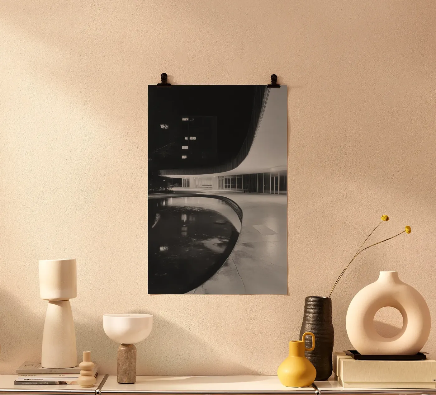 Riflessi modernisti poster da Black & White