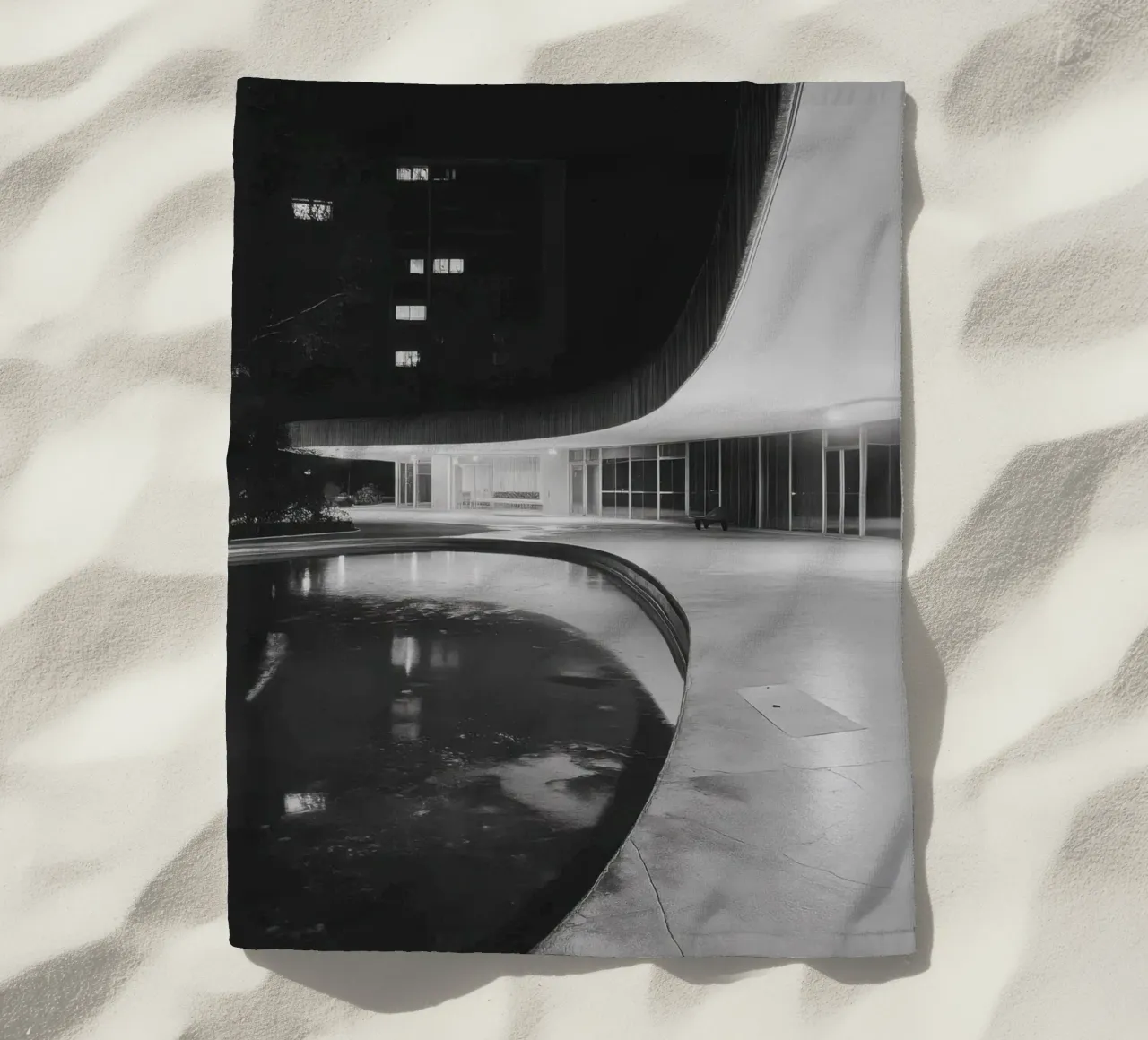 Reflets Modernistes telo mare da Black & White