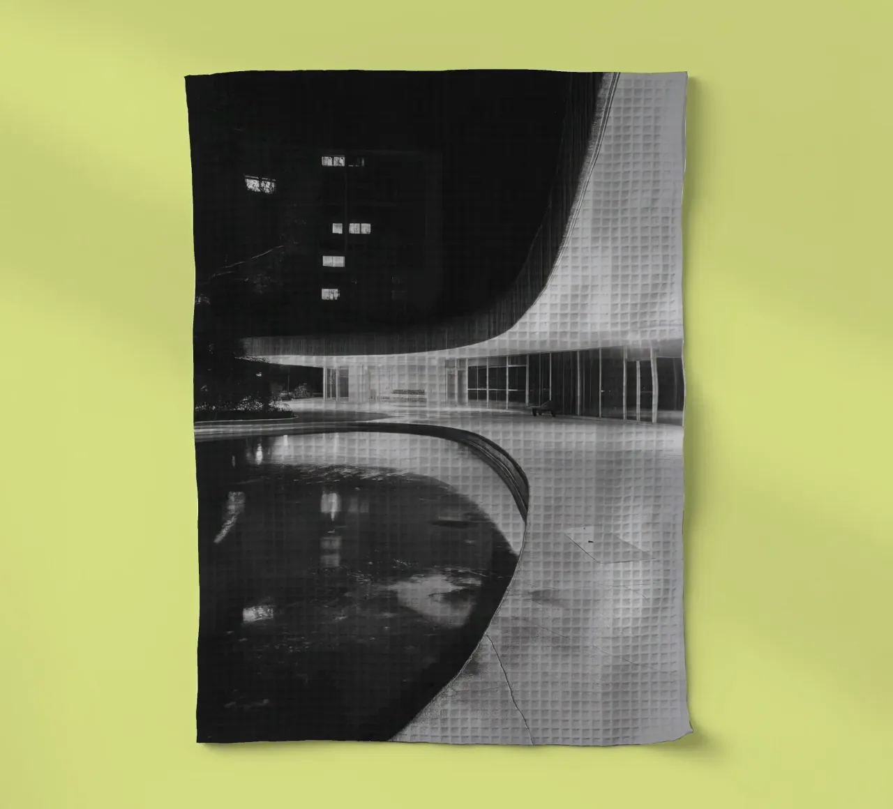Riflessi modernisti canovaccio da cucina da Black & White