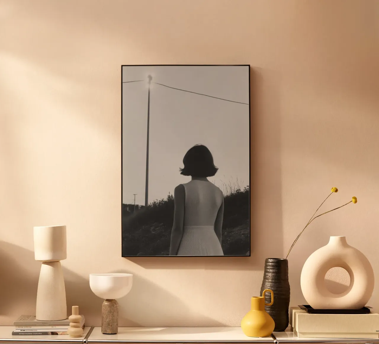 Contemplation Nocturne forex plate by Black & White