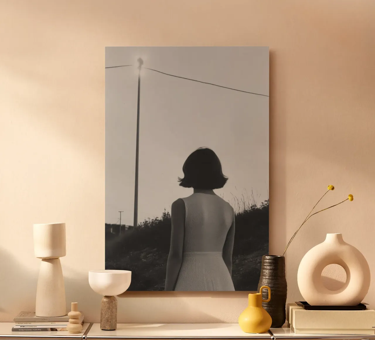 Contemplation Nocturne forex plate by Black & White