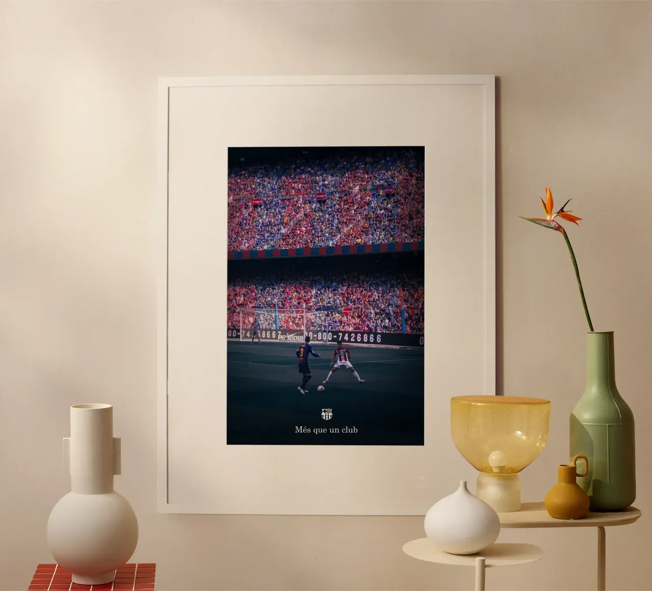 FC Barcelona - Més que un club poster da athlete.art