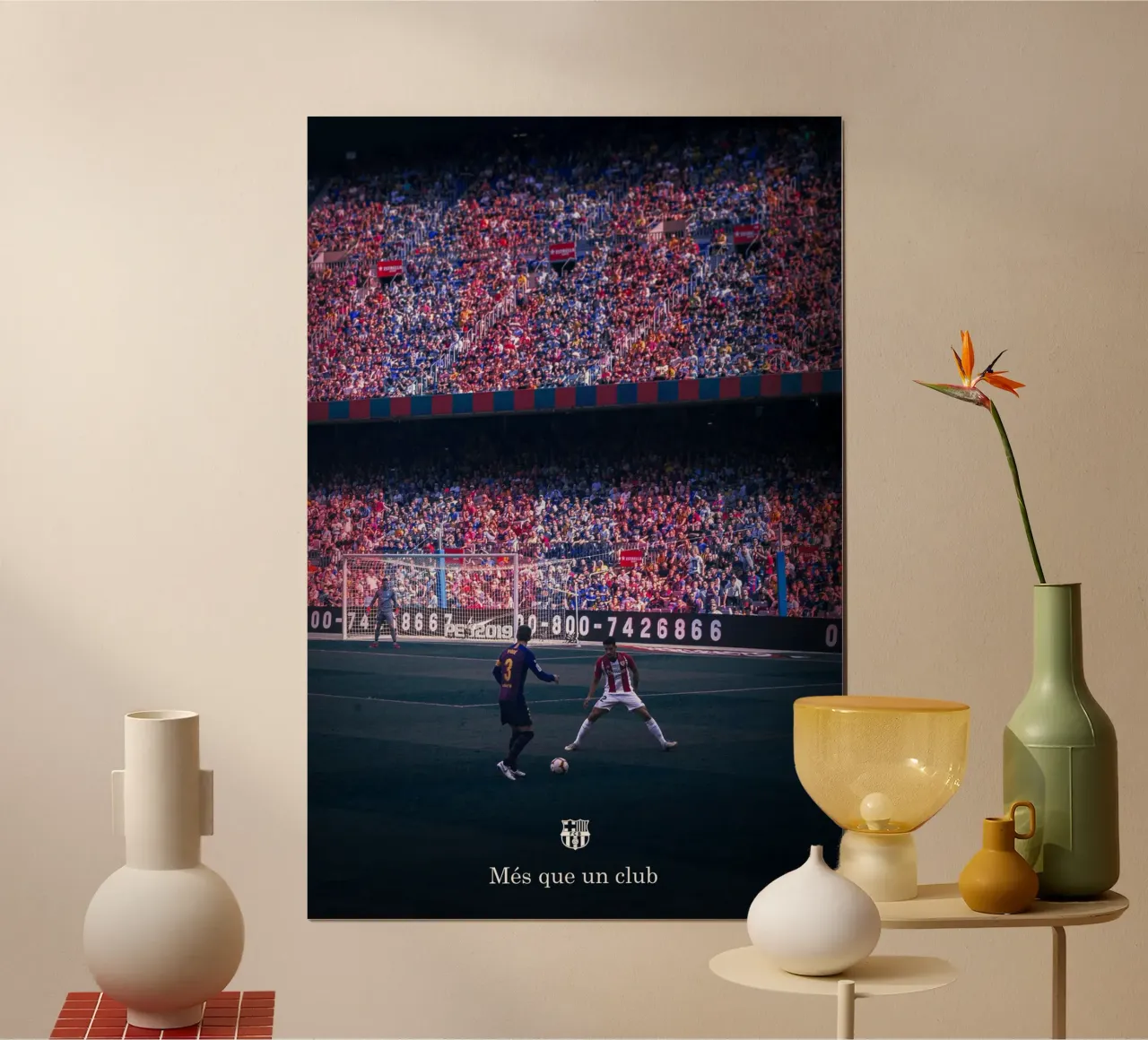 FC Barcelona - Més que un club poster da athlete.art