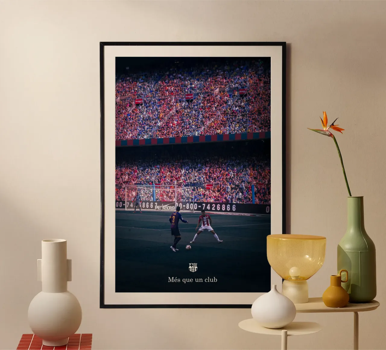 FC Barcelona - Més que un club poster da athlete.art