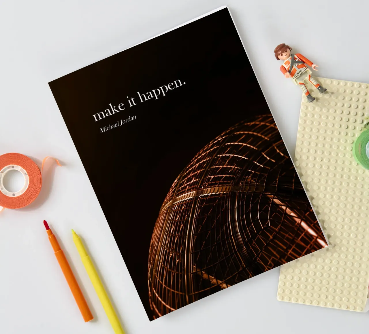 Michael Jordan - Make it happen diario da athlete.art