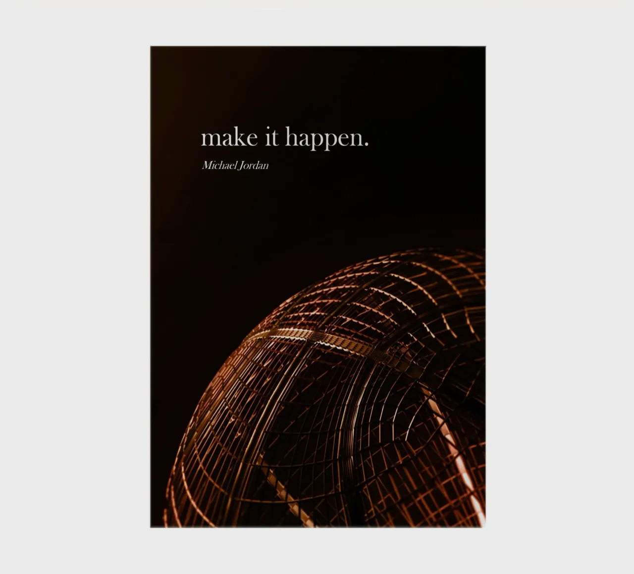 Michael Jordan - Make it happen diario da athlete.art