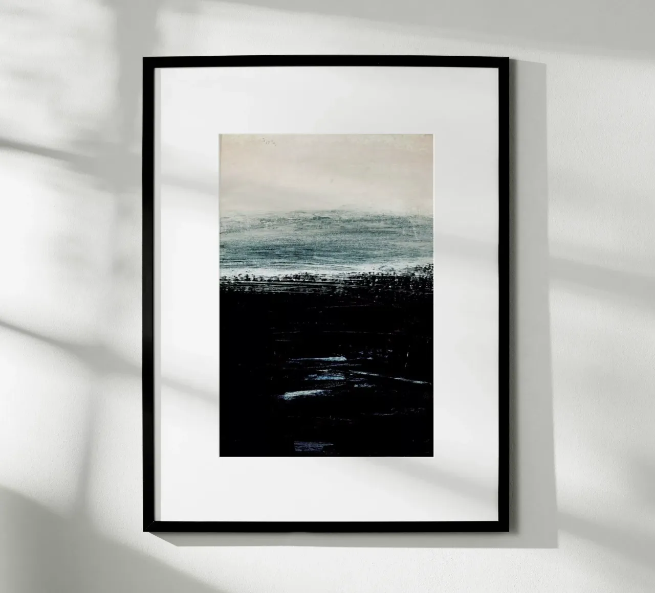 Minimalist Landscape 3 carta hahnemühle da IRIS LEHNHARDT FINE ART