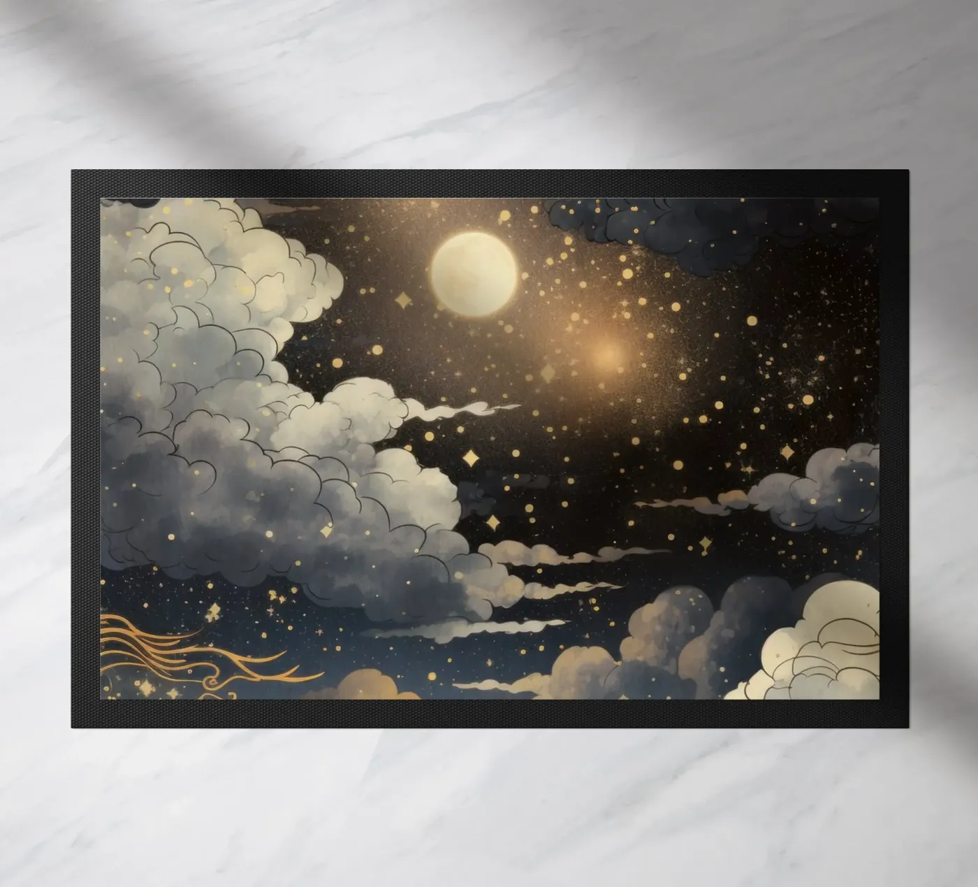 Nachthimmel doormat by Luna & Noctua