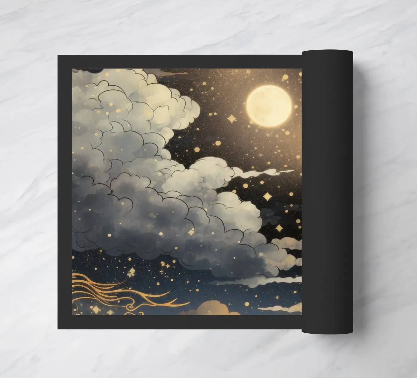 Nachthimmel doormat by Luna & Noctua