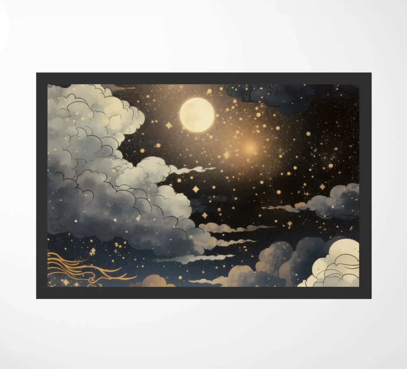 Nachthimmel doormat by Luna & Noctua