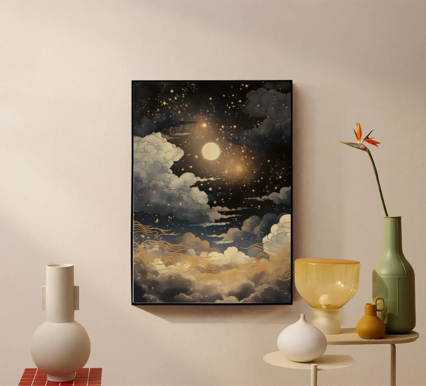 Nachthimmel Acryl-Glas von Luna & Noctua