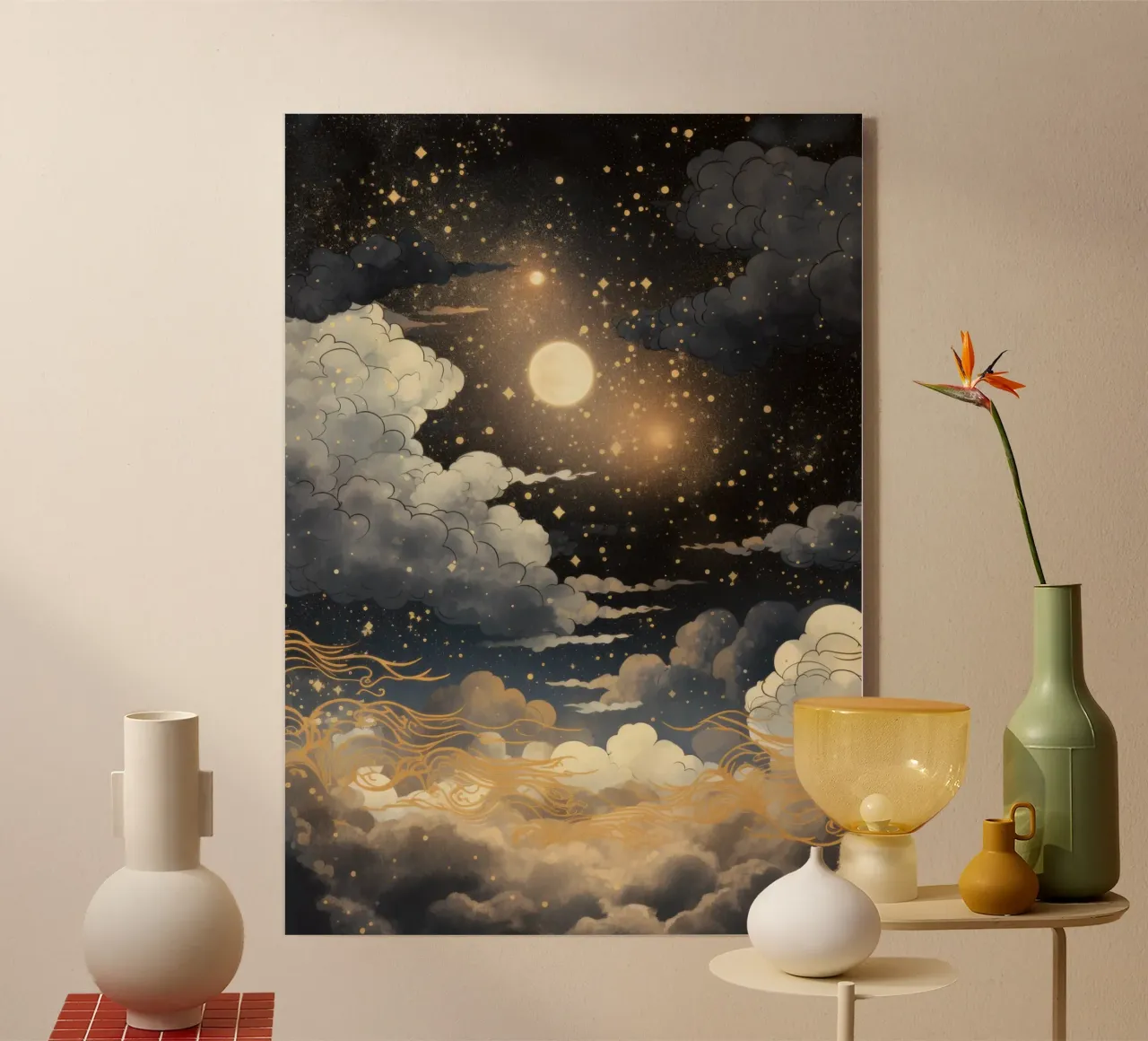 Nachthimmel Acryl-Glas von Luna & Noctua