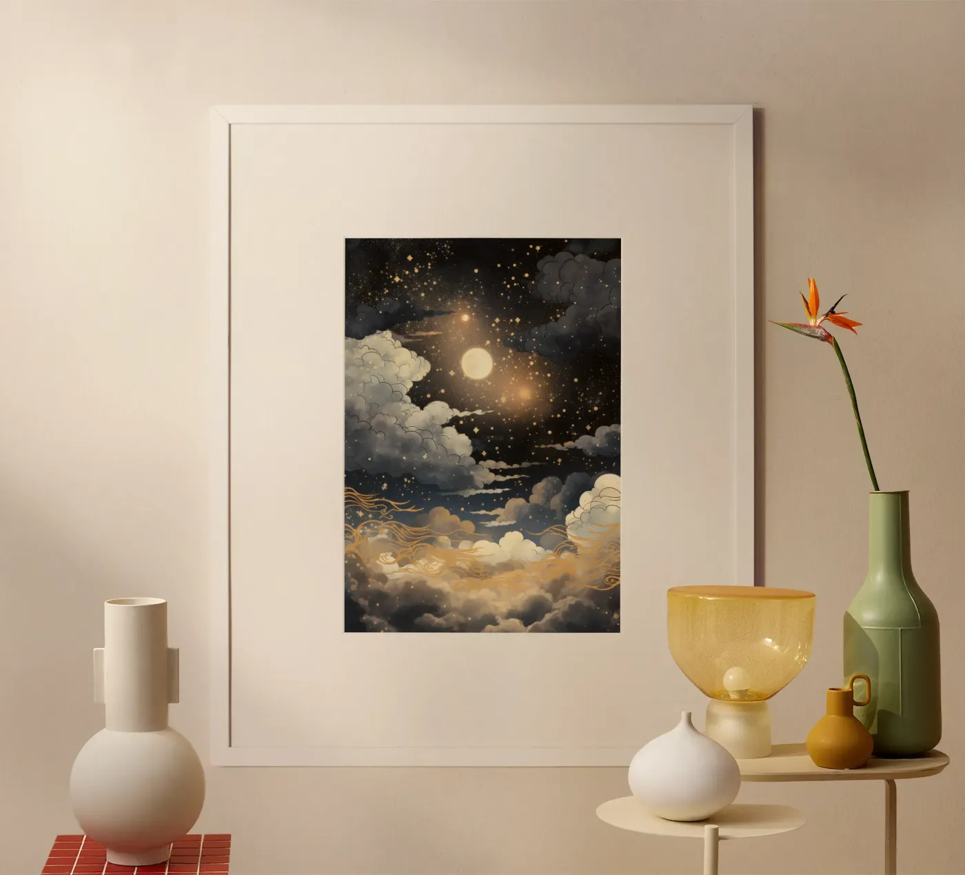 Nachthimmel poster by Luna & Noctua