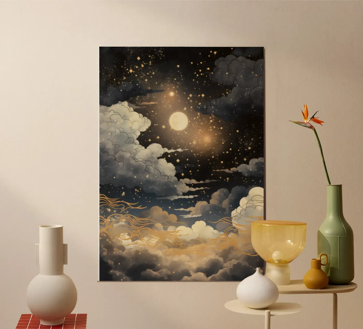 Nachthimmel poster by Luna & Noctua