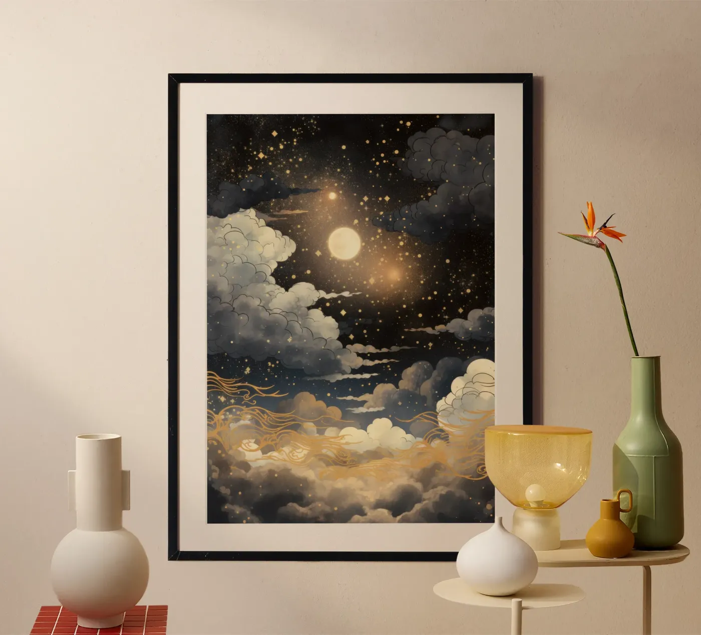 Nachthimmel poster by Luna & Noctua