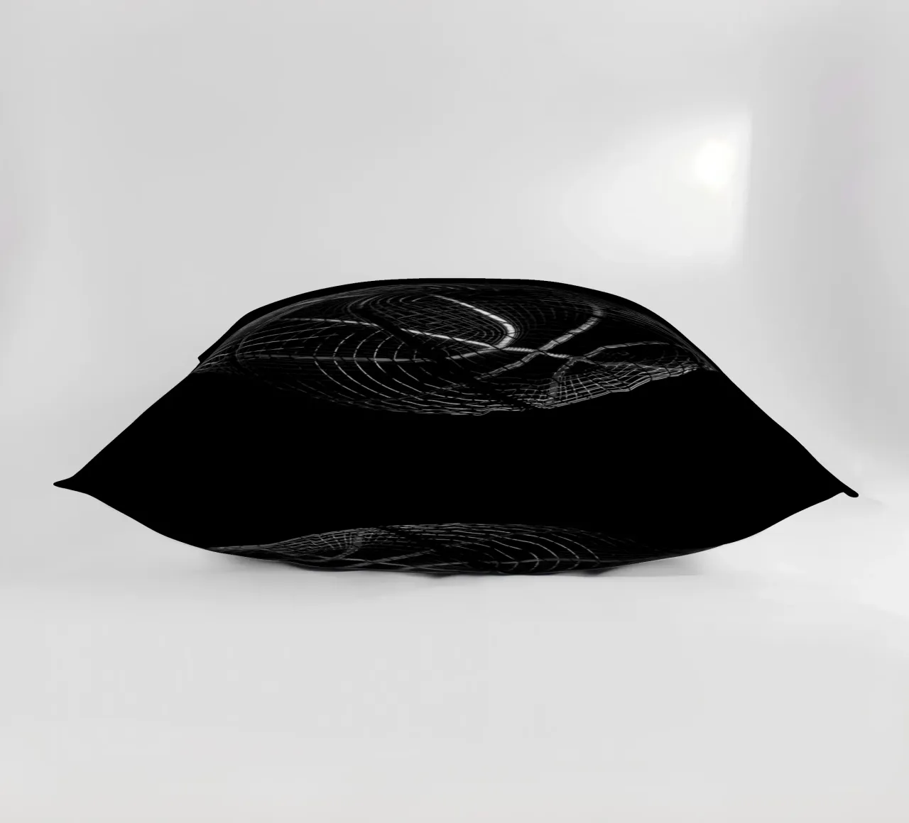 Wireframe Basketball cuscino da athlete.art