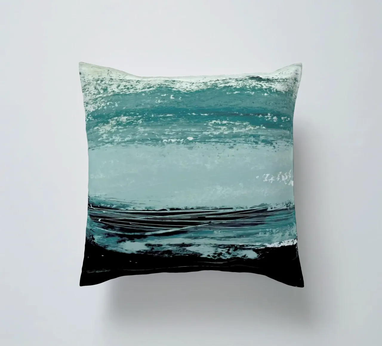 Minimalist Landscape 4 cuscino da IRIS LEHNHARDT FINE ART