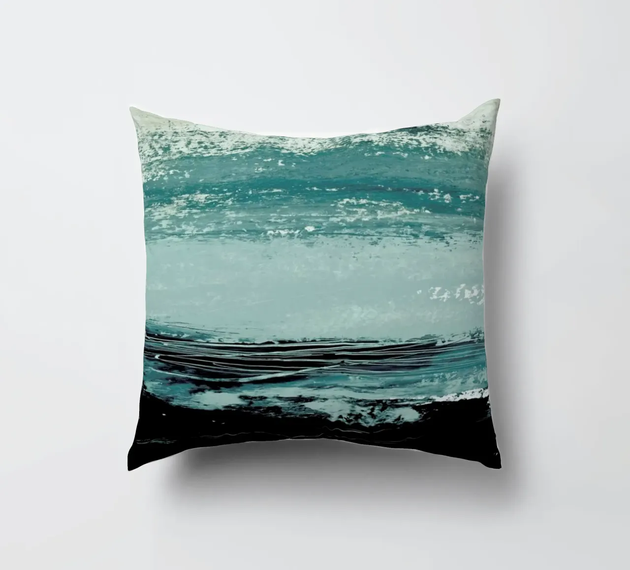 Minimalist Landscape 4 cuscino da IRIS LEHNHARDT FINE ART