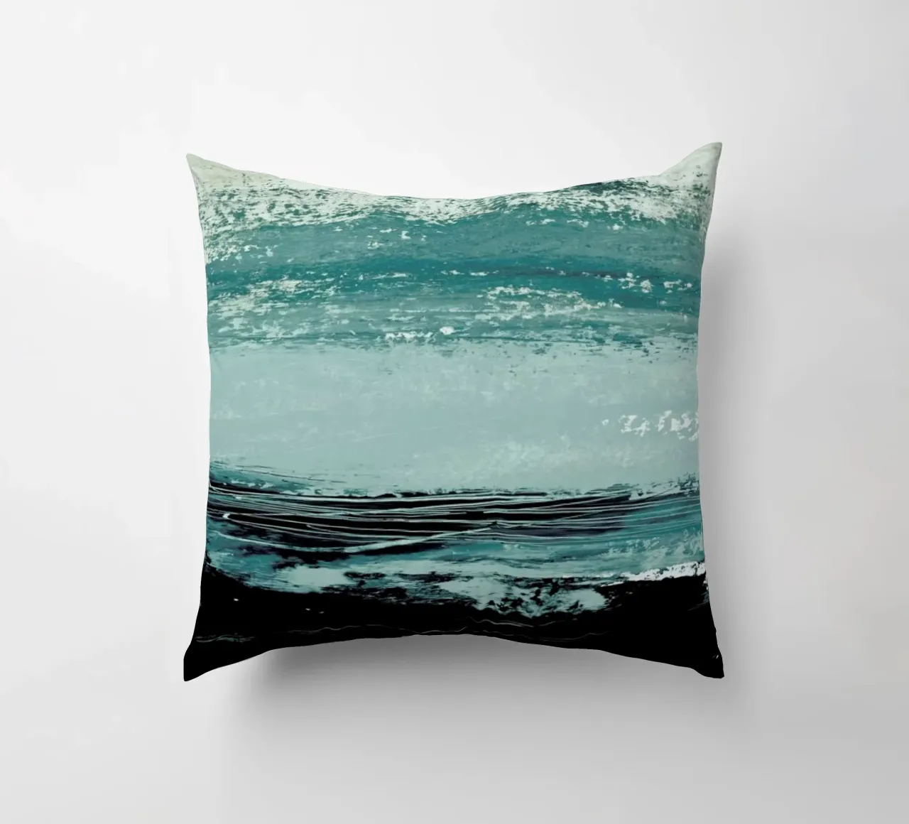 Minimalist Landscape 4 cuscino da IRIS LEHNHARDT FINE ART
