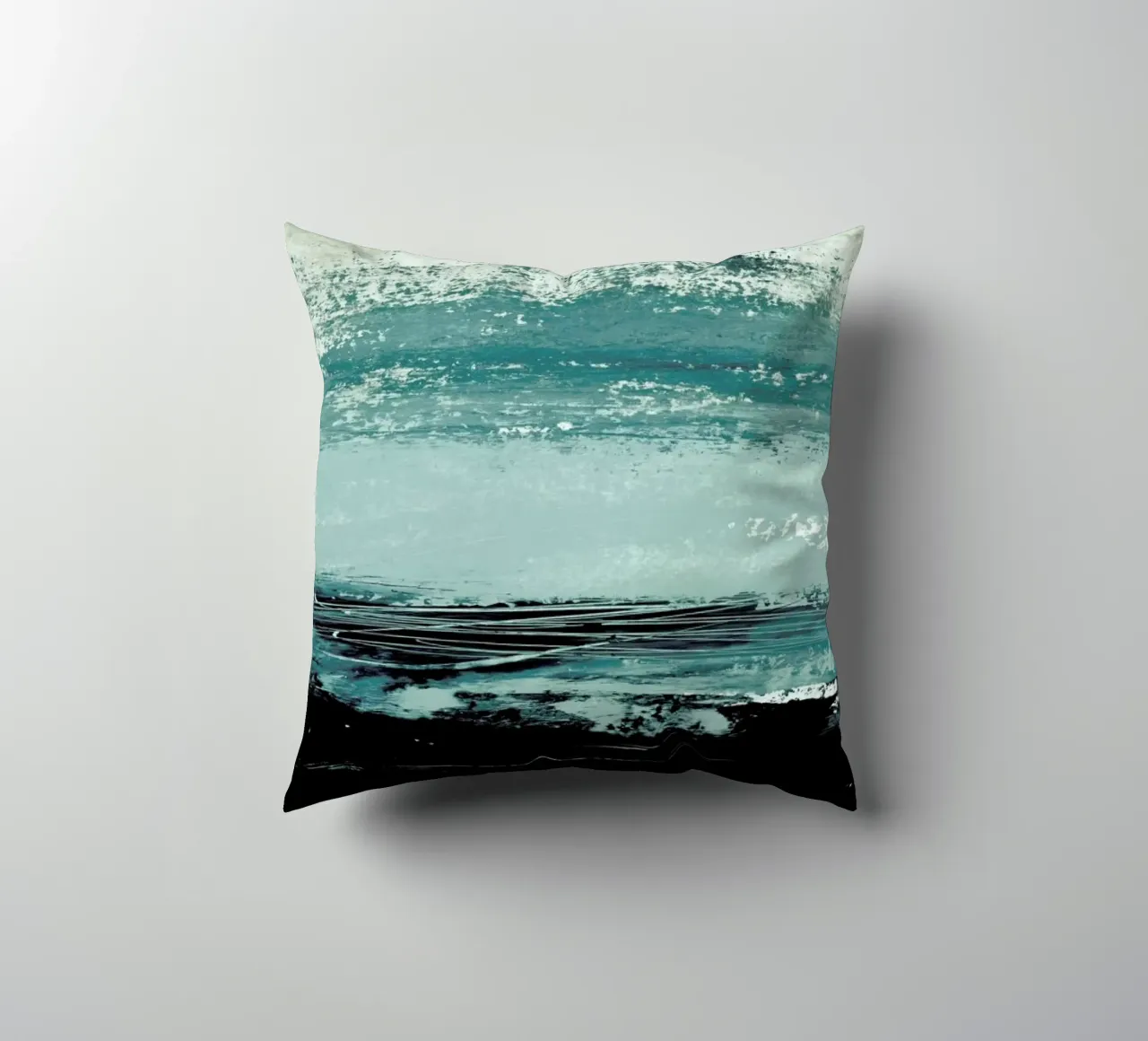 Minimalist Landscape 4 cuscino da IRIS LEHNHARDT FINE ART