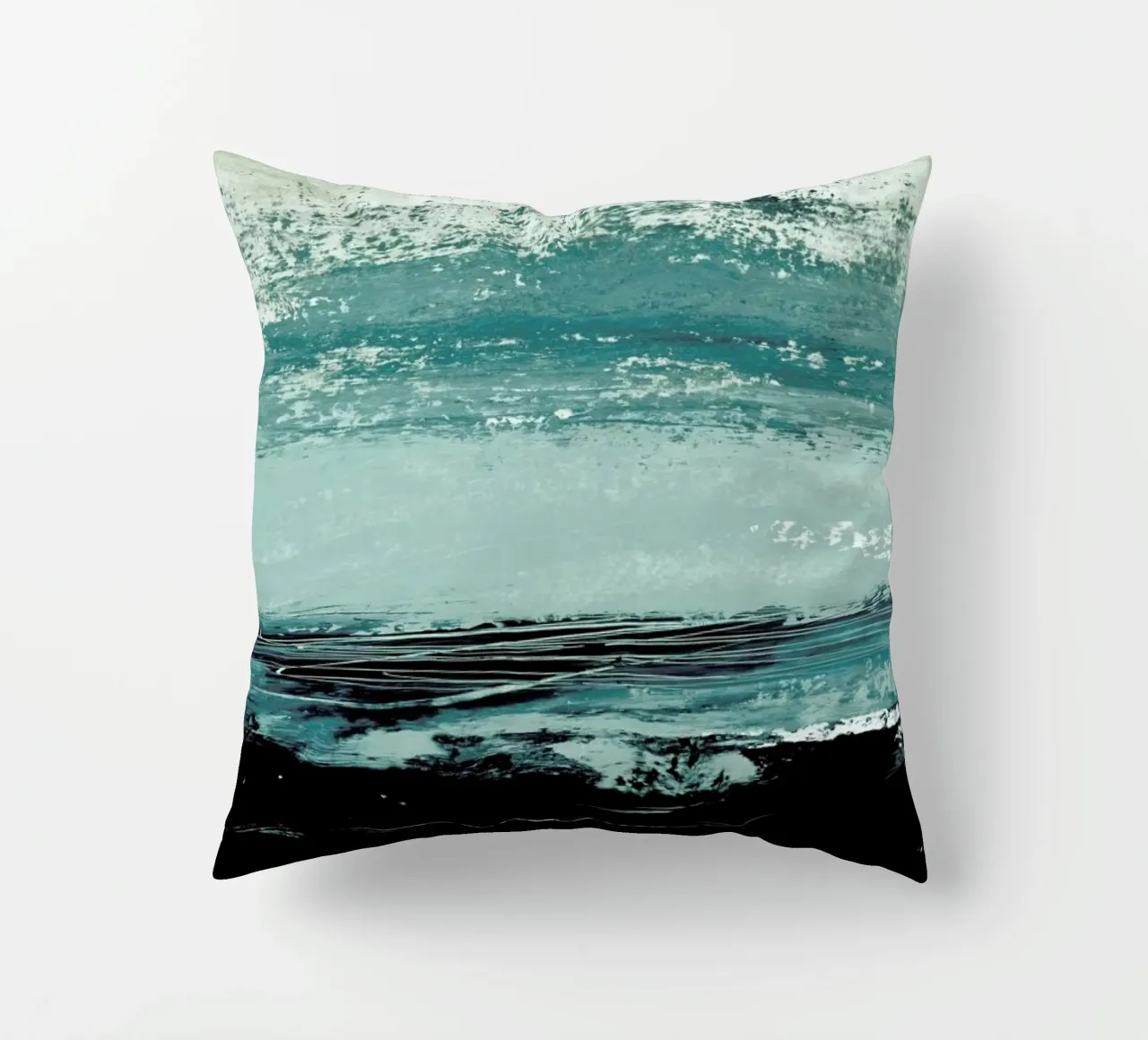 Minimalist Landscape 4 cuscino da IRIS LEHNHARDT FINE ART