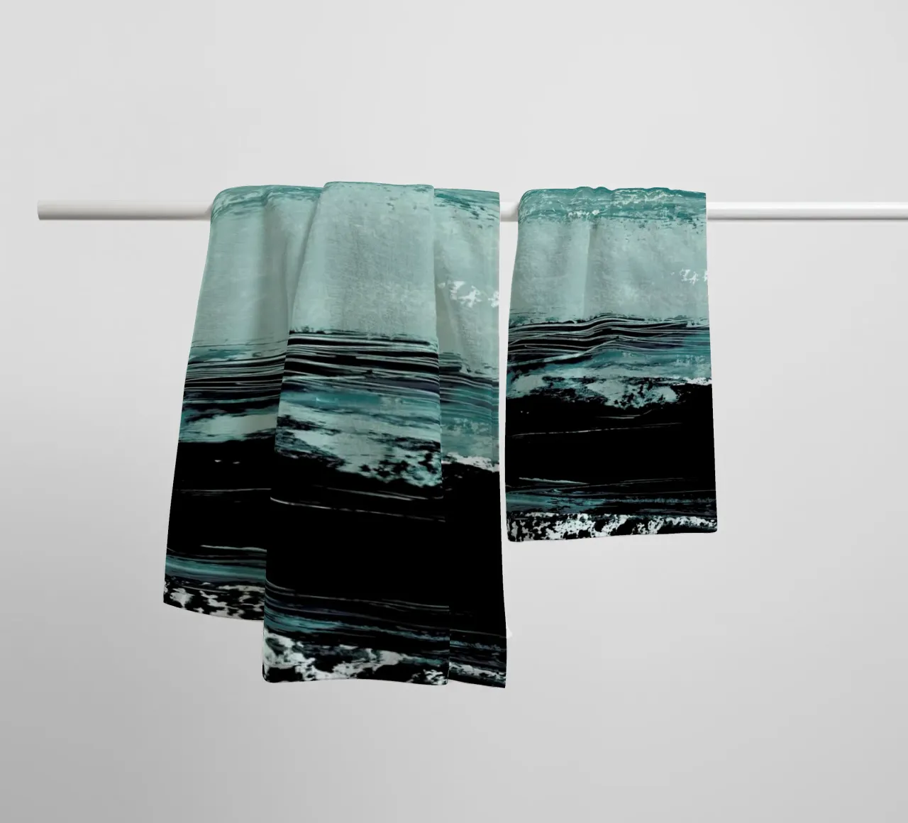 Minimalist Landscape 4 asciugamano da bagno da IRIS LEHNHARDT FINE ART