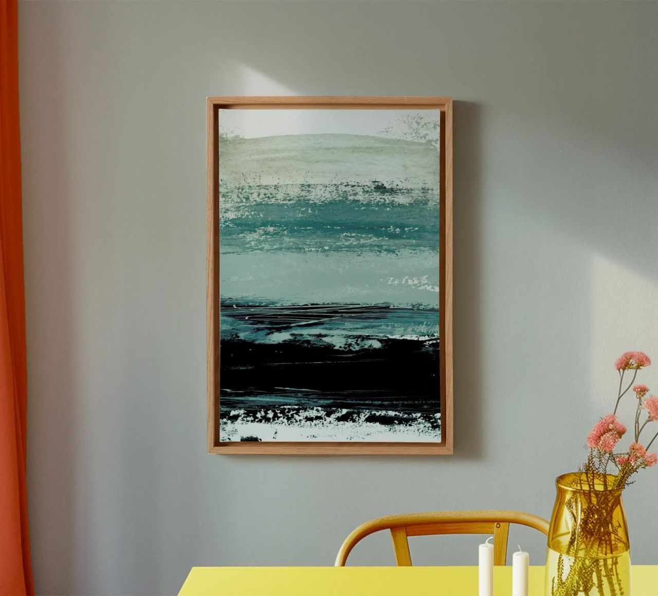 Minimalist Landscape 4 Leinwand von IRIS LEHNHARDT FINE ART