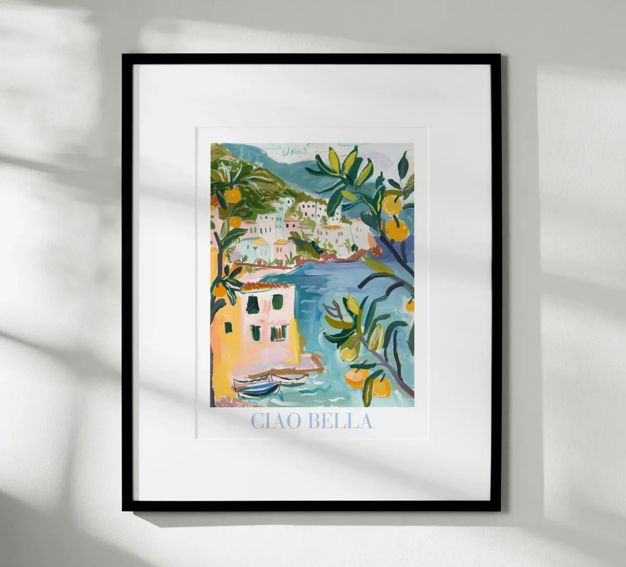 Ciao Bella Italy Illustration poster da Bella Studio