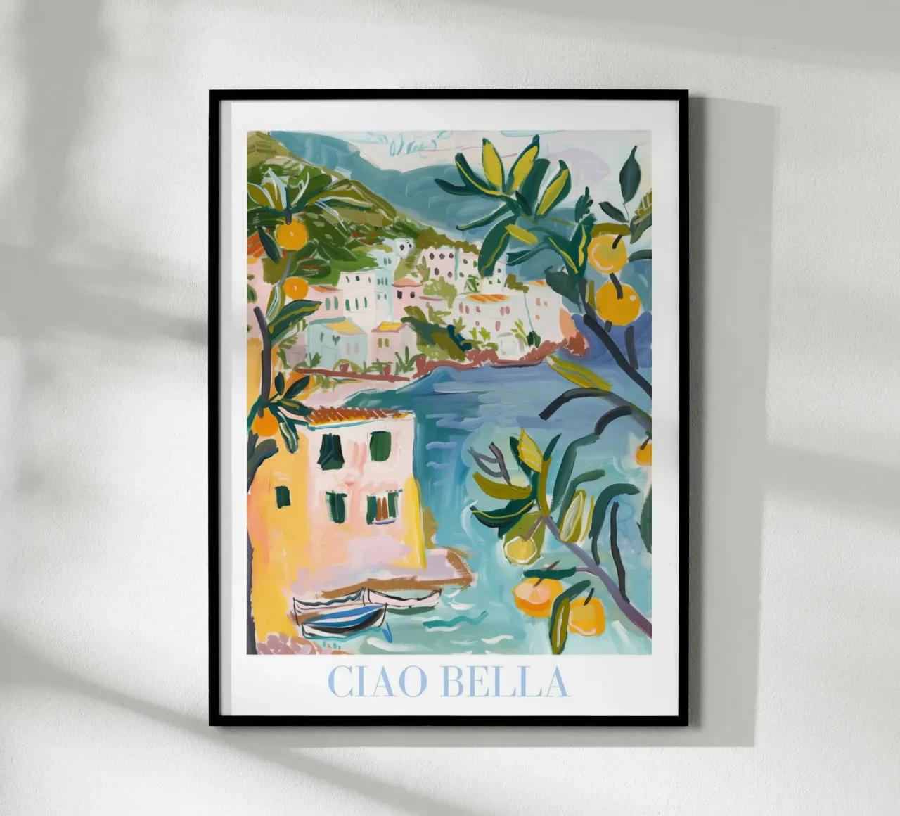 Ciao Bella Italy Illustration poster da Bella Studio