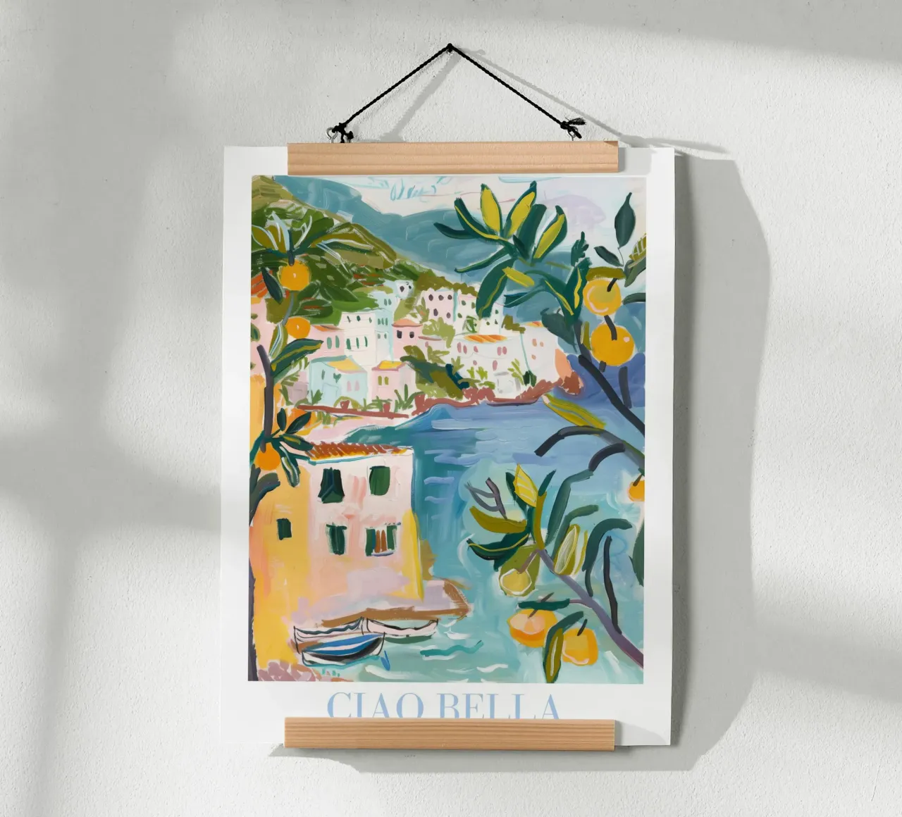 Ciao Bella Italy Illustration poster da Bella Studio