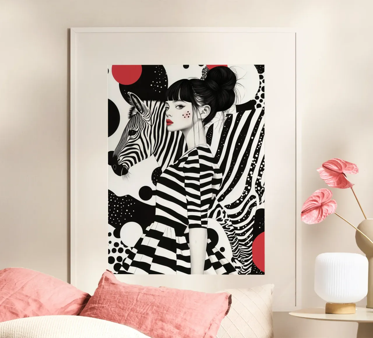 Zebra-Streifen Zirkus Hahnemühle von Autofocus