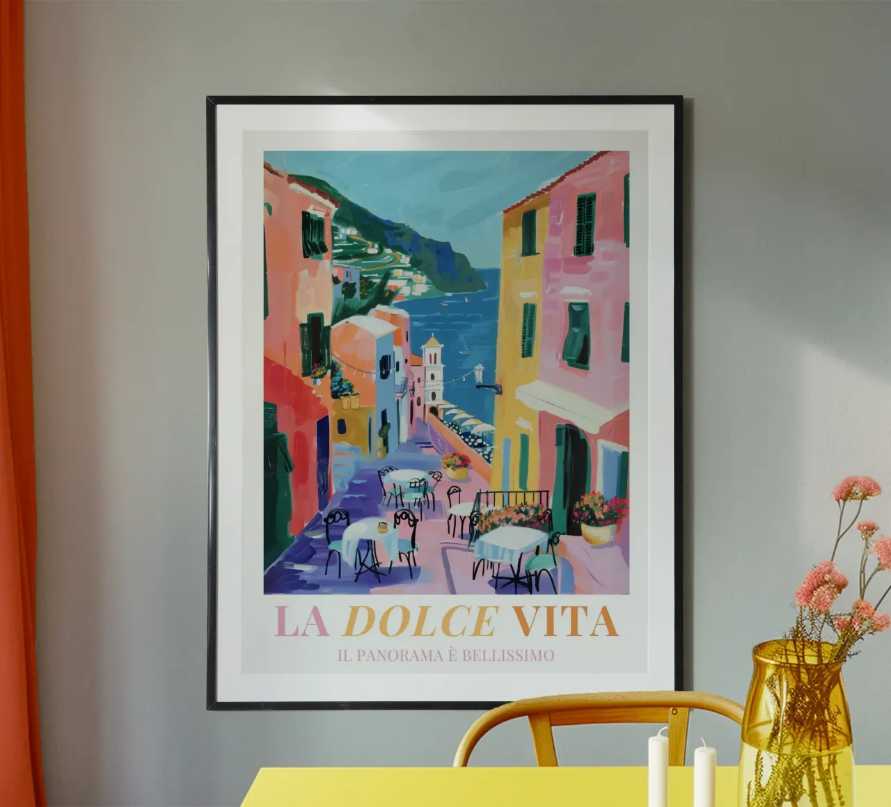 Lago di Como Italia poster da Bella Studio